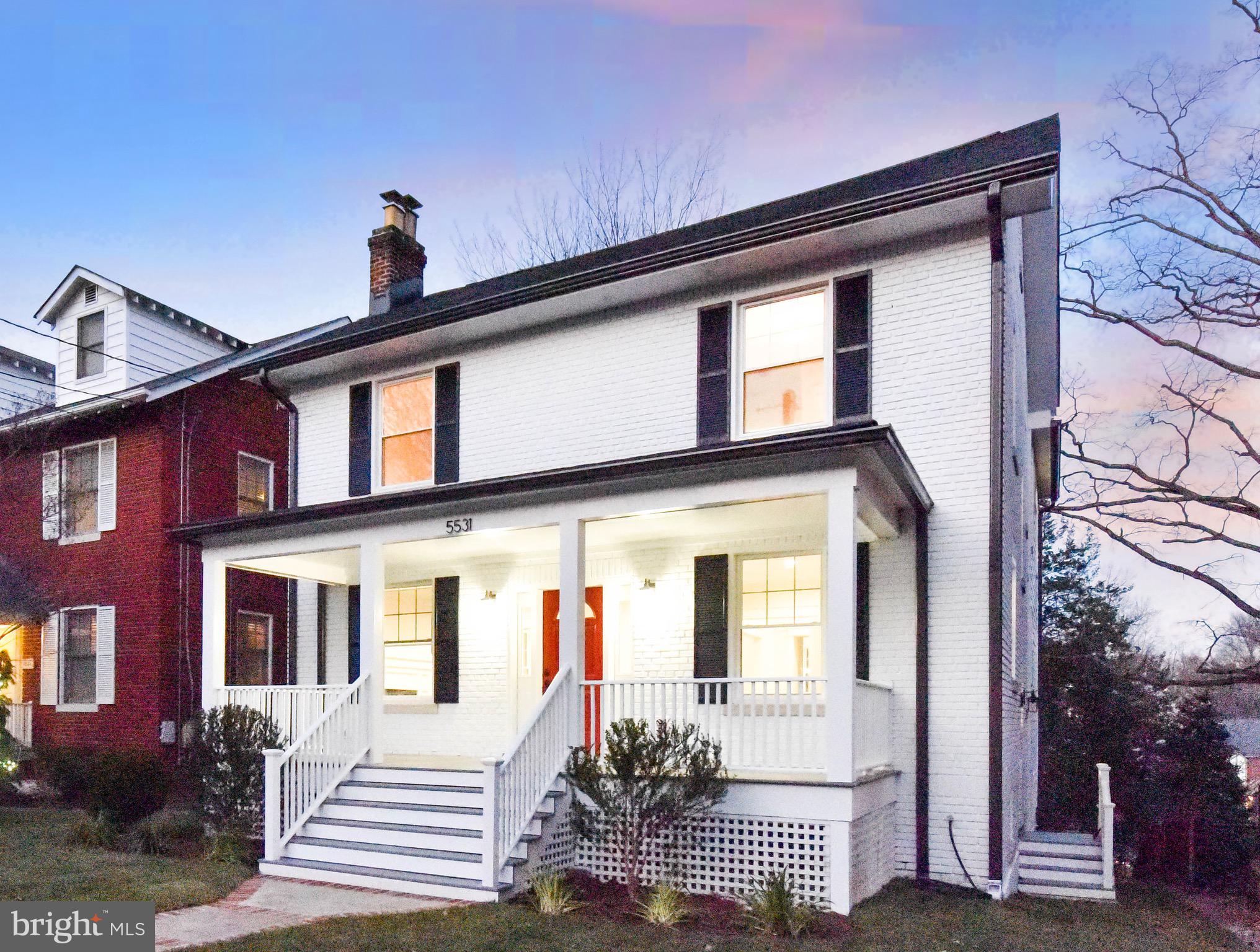 5531 30th Place Northwest Washington, DC 20015 - Photo 46 of 47 Exterior, front