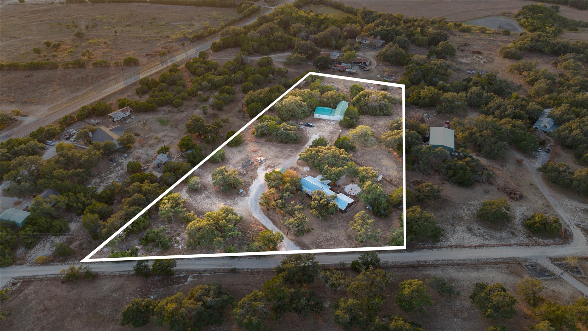 215 Go Away Road Blanco, TX 78606 - Photo 27 of 30 Property lines for photo purposes only. Please refer to survey for actual property lines.