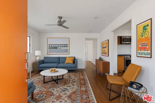 a outdoor living space with furniture