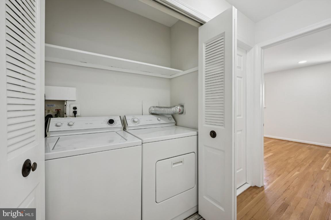 635 East Main Street, Unit 14 Moorestown, NJ 08057 - Photo 24 of 32 a utility room with dryer and washer