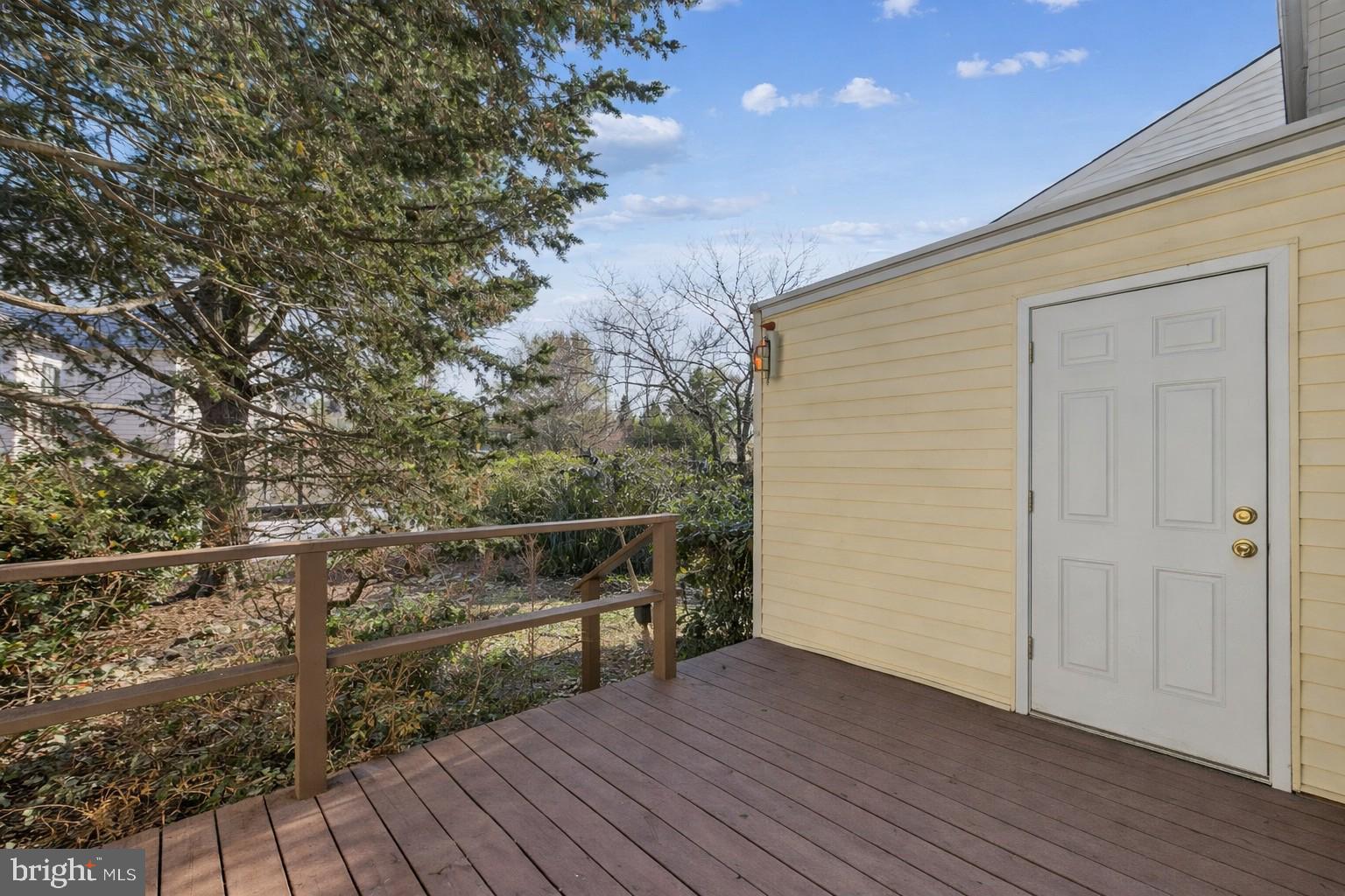 635 East Main Street, Unit 14 Moorestown, NJ 08057 - Photo 28 of 32 a view of outdoor space and deck