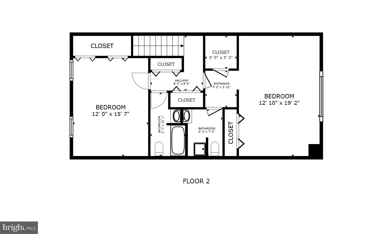 635 East Main Street, Unit 14 Moorestown, NJ 08057 - Photo 31 of 32 a picture of a floor plan