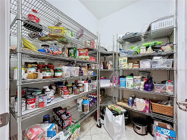 a view of a yard and a fountain