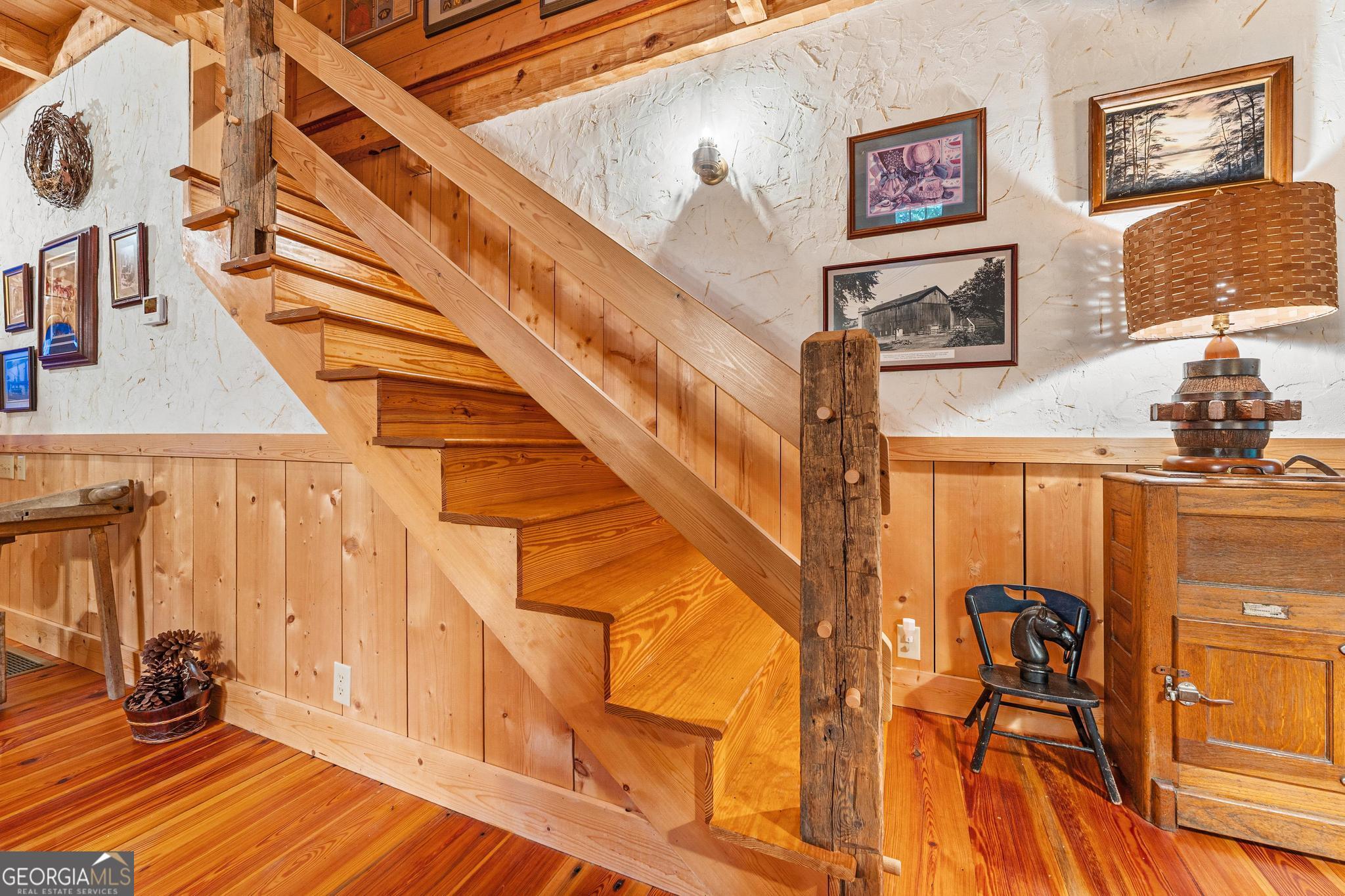 1127 Sautee Trail Sautee Nacoochee, GA 30571 - Photo 22 of 85 a view of staircase with a rug