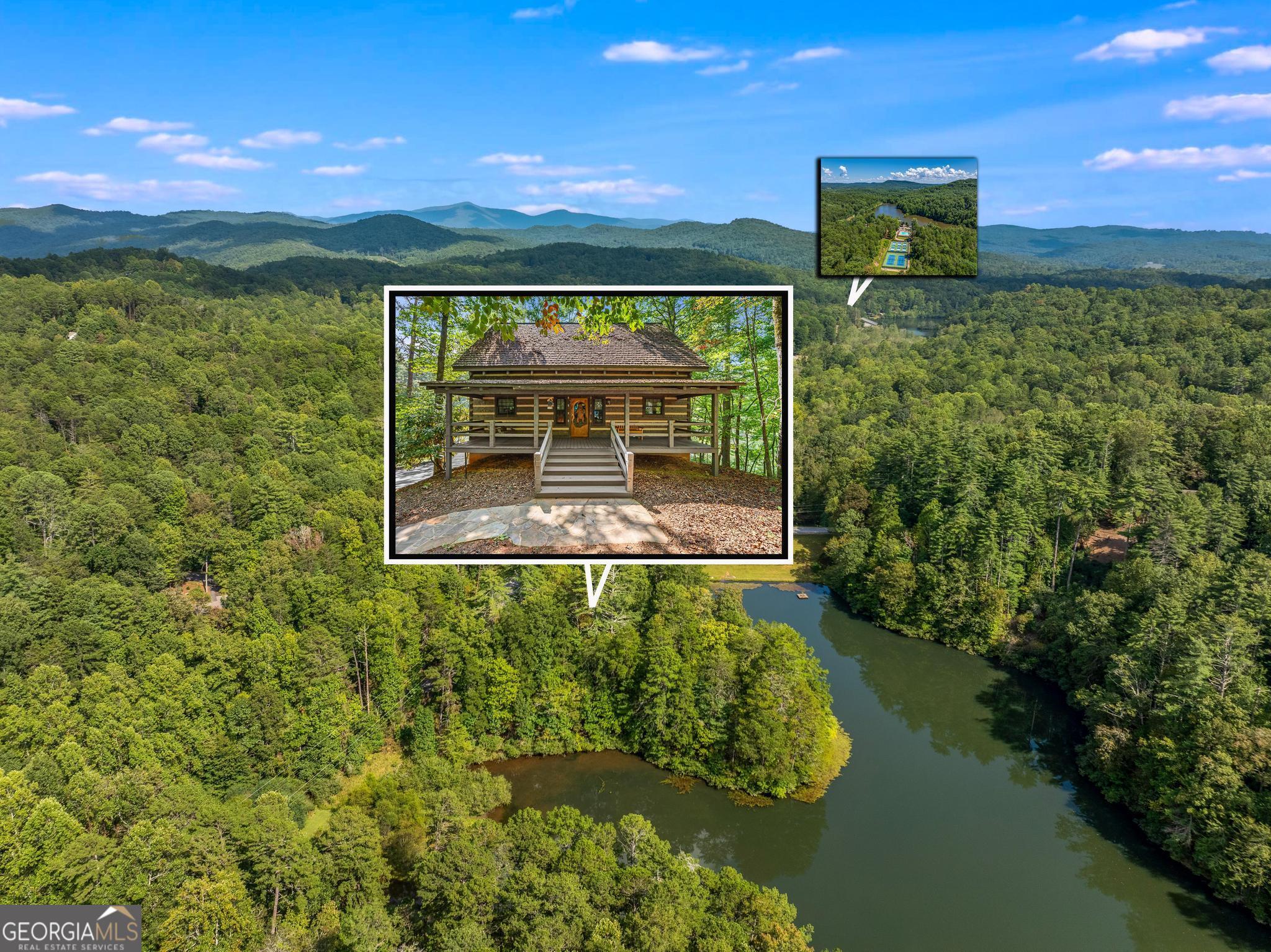 1127 Sautee Trail Sautee Nacoochee, GA 30571 - Photo 46 of 85 swimming pool view with a garden