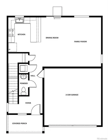 a picture of a floor plan