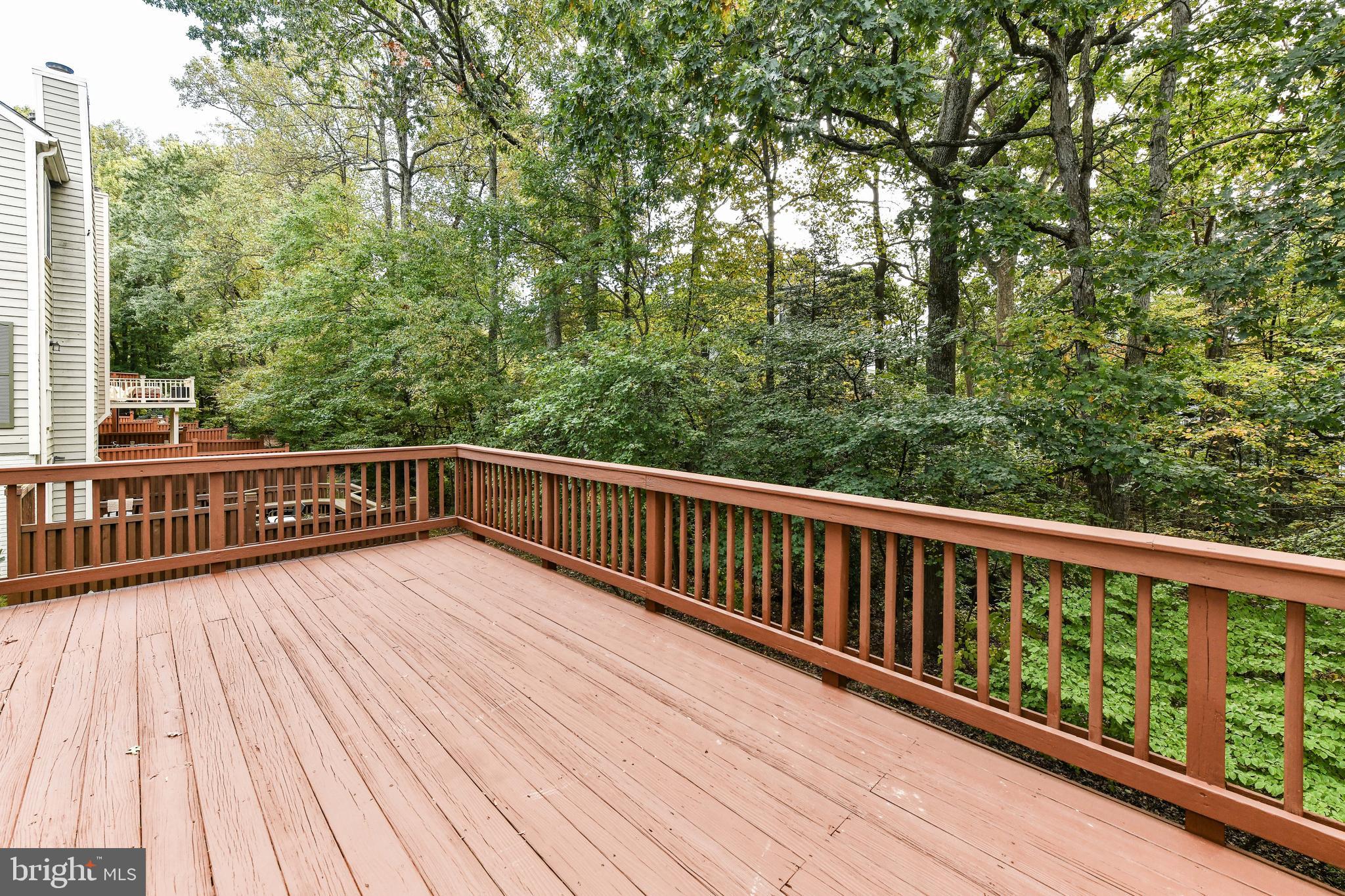 11790 Great Owl Circle Reston, VA 20194 - Photo 22 of 54 Large deck backs to trees!