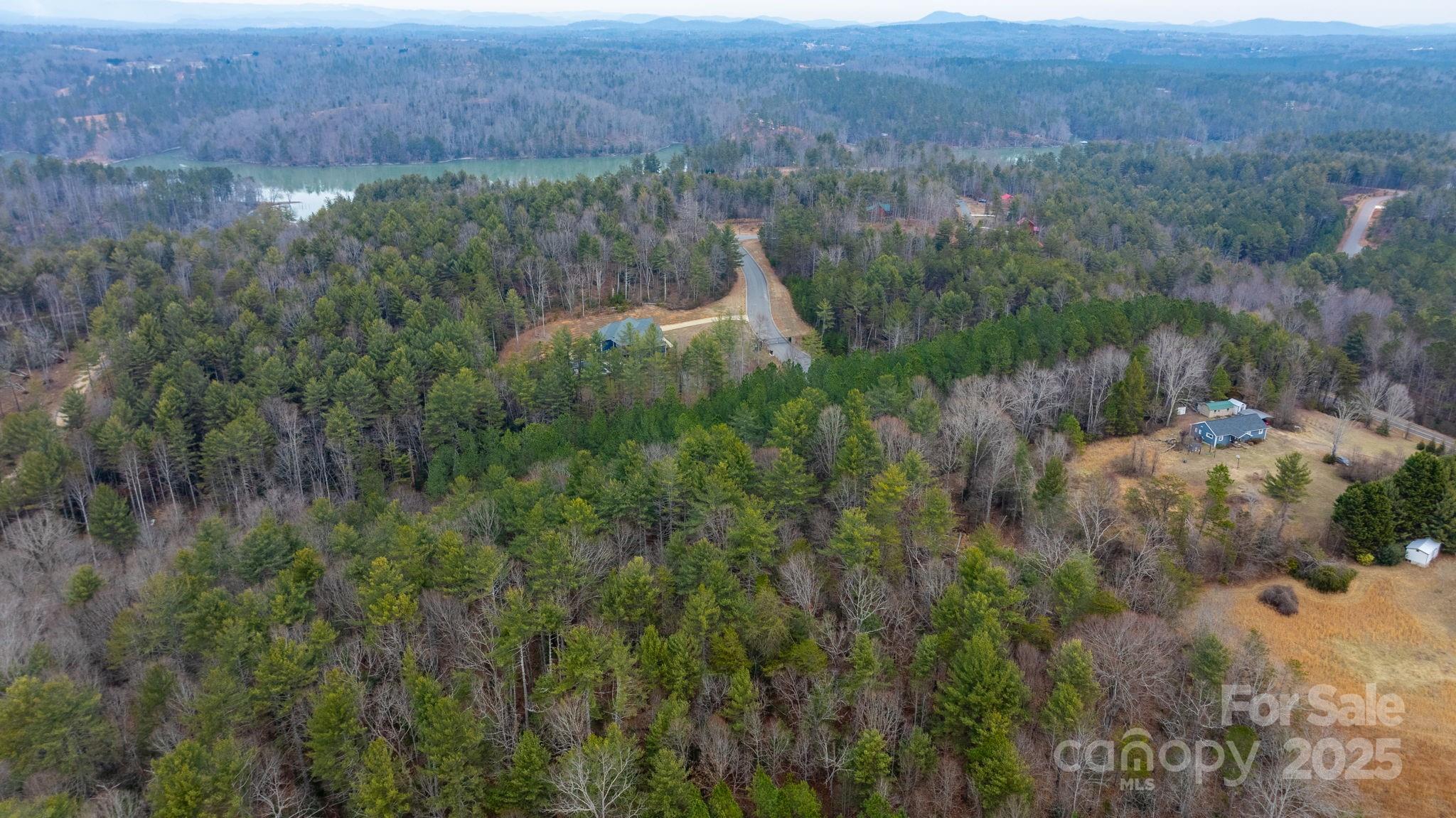 4753 John Berry Road Valdese, NC 28690 - Photo 26 of 28 a view of a lush green hillside and a building