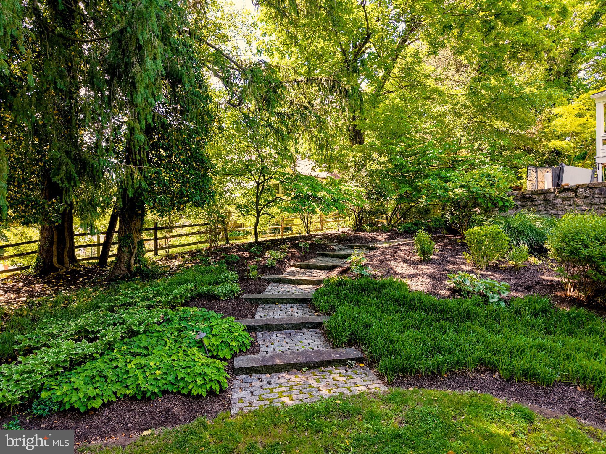 2885 Mill Road Doylestown, PA 18902 - Photo 6 of 59 Meandering pathway to the stream