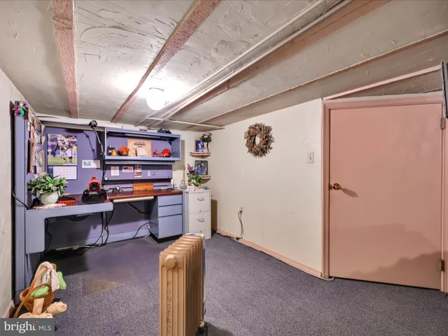 a room with furniture