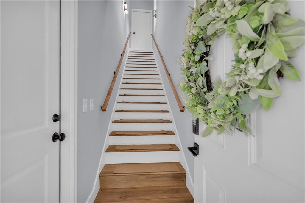 397 Normandy Trail Lavonia, GA 30553 - Photo 8 of 47 a view of entryway with wooden floor