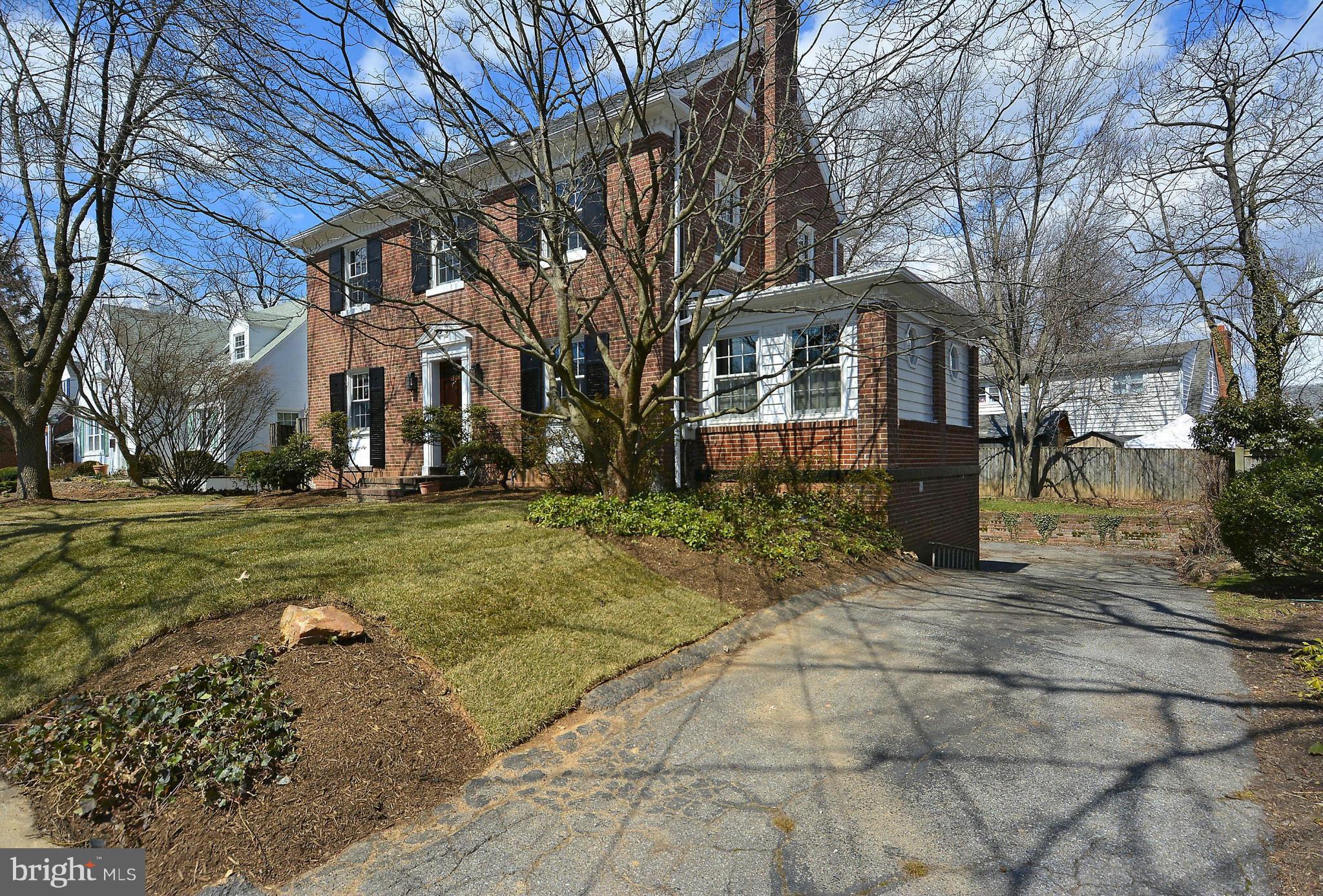 1909 Stratton Road Silver Spring, MD 20910 - Photo 18 of 22 a view of a brick house with many windows