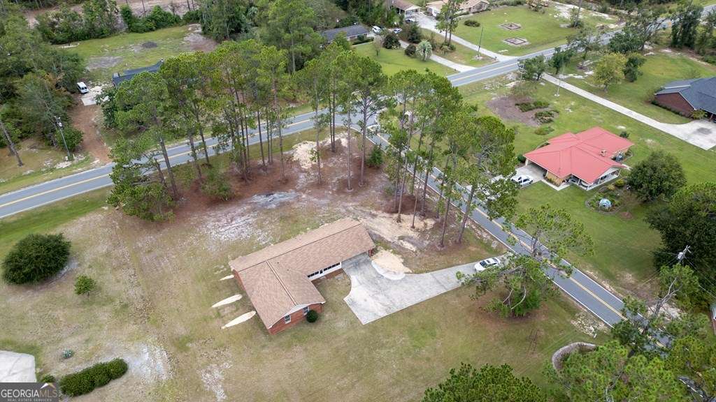 503 Satilla Church Road Baxley, GA 31513 - Photo 60 of 70 an aerial view of a house with a yard