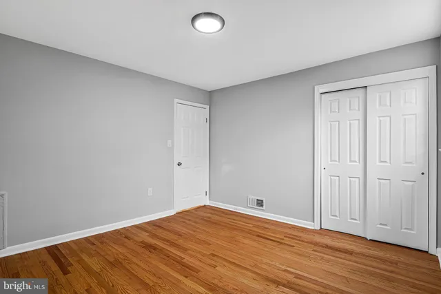 wooden floor in an empty room