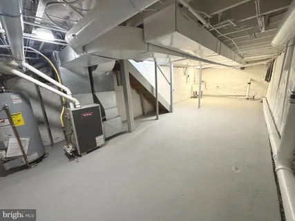 a view of storage and utility room