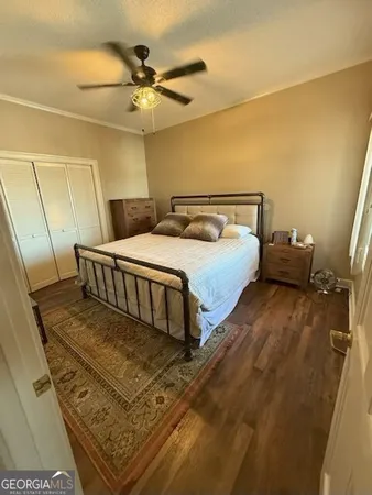 a room with storage and utility