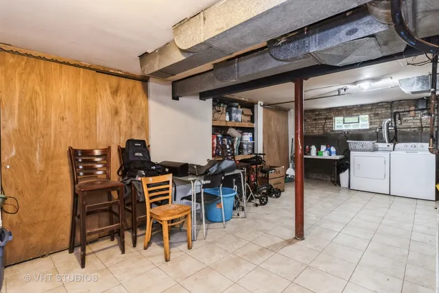 a view of a storage & utility room