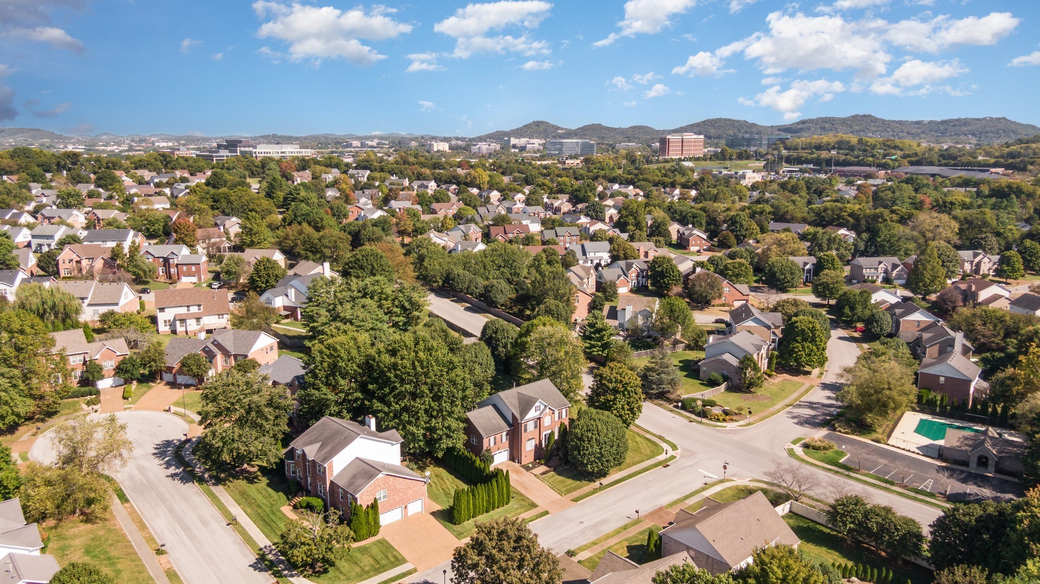 224 Logans Circle Franklin, TN 37067 - Photo 36 of 41 an aerial view of a city