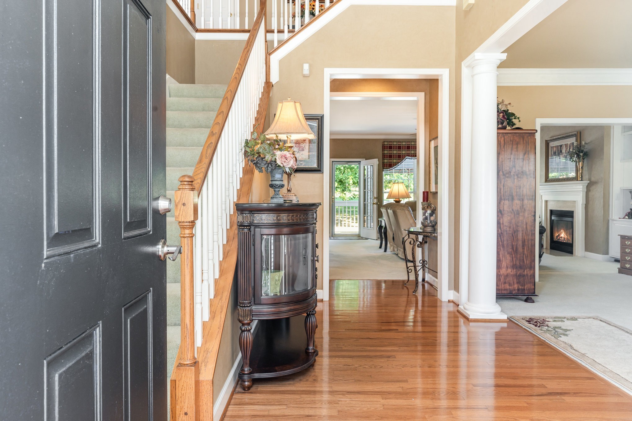 224 Logans Circle Franklin, TN 37067 - Photo 4 of 41 a view of entryway and hall with wooden floor