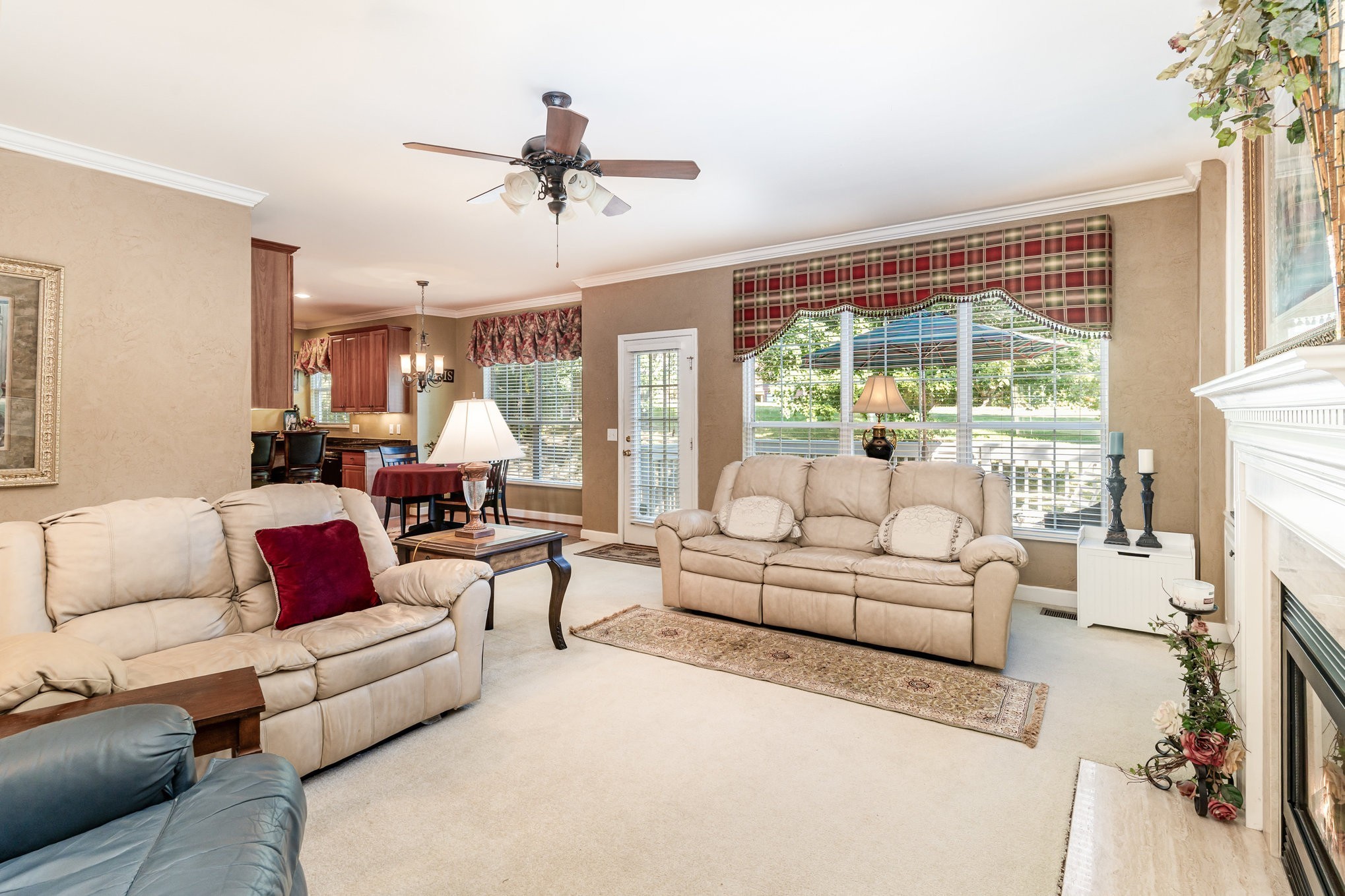 224 Logans Circle Franklin, TN 37067 - Photo 8 of 41 a living room with furniture and a large window