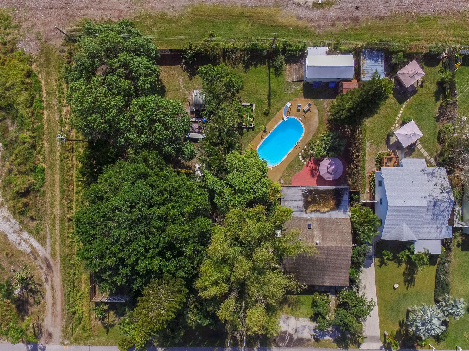 5274 Cleveland Road Delray Beach, FL 33484 - Photo 8 of 39 5274-Cleveland-Rd-Delray-Beach-Aerial-08