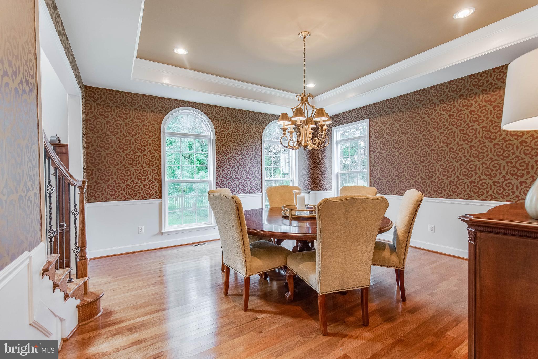 41848 Rawnsley Drive Ashburn, VA 20148 - Photo 12 of 30 Lovely Formal Dining Room with Tray Ceiling