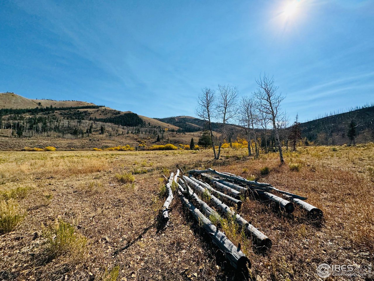 0 Parsons Draw Road Cowdrey, CO 80434 - Photo 14 of 40 a view of a yard with wooden fence
