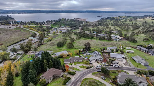 an aerial view of a city with lots of residential buildings