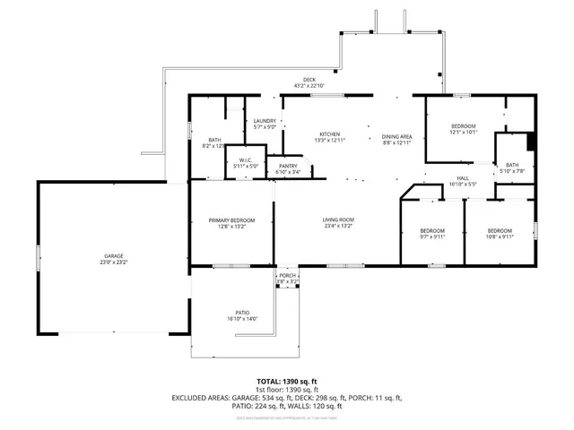 an aerial view of a house having outdoor space