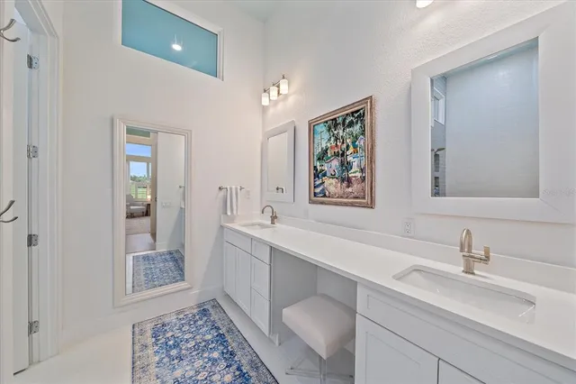 a very nice looking room with a large window