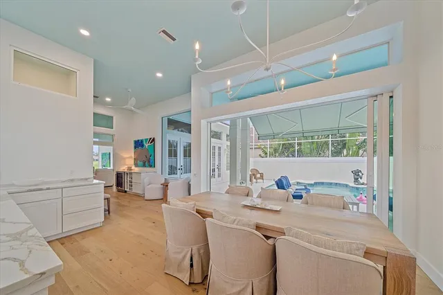 a outdoor space with furniture