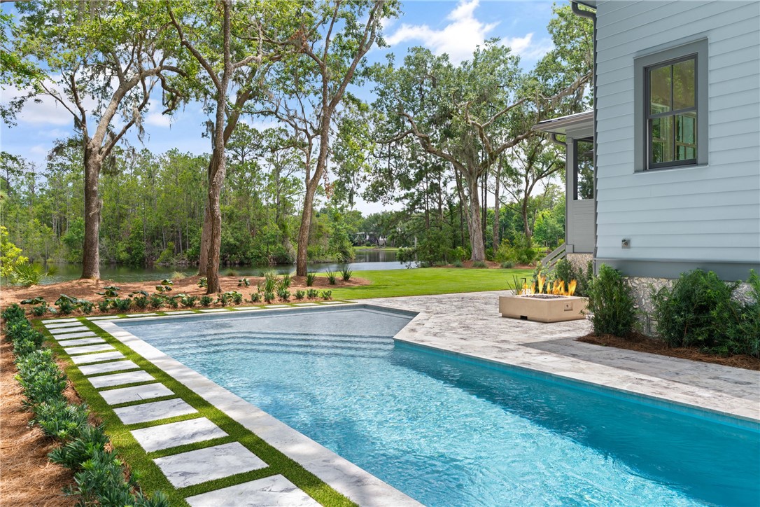 111 Stillwater Drive St. Simons Island, GA 31522 - Photo 4 of 51 salt water pool