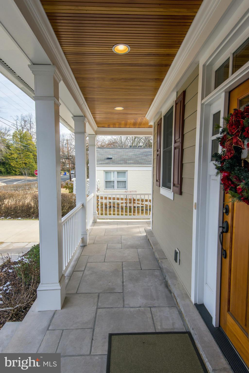 6002 Wilmett Road Bethesda, MD 20817 - Photo 2 of 30 Covered Front Porch