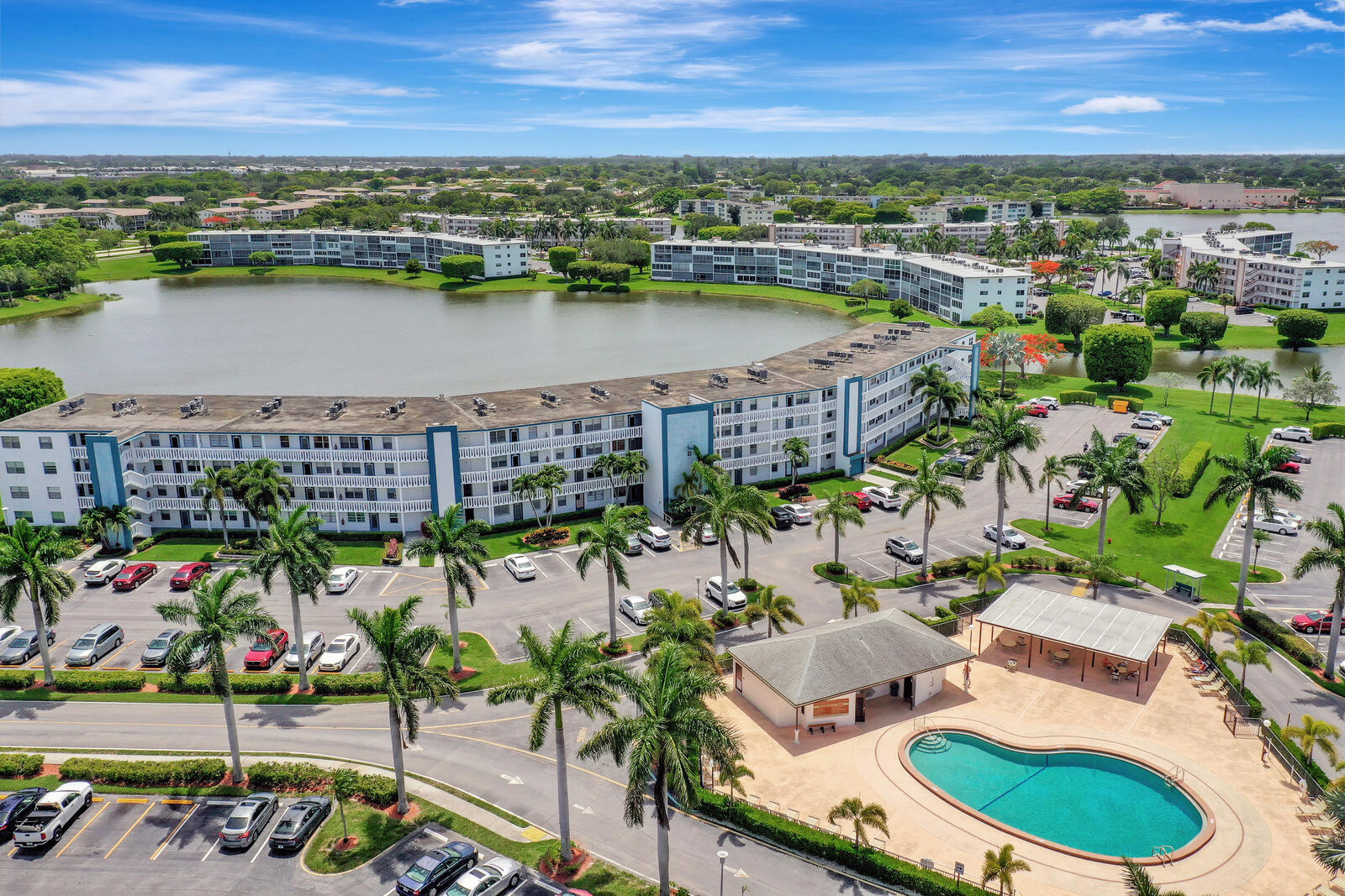 4063 Exeter Boca Raton, FL 33434 - Photo 44 of 55 an aerial view of a city with houses