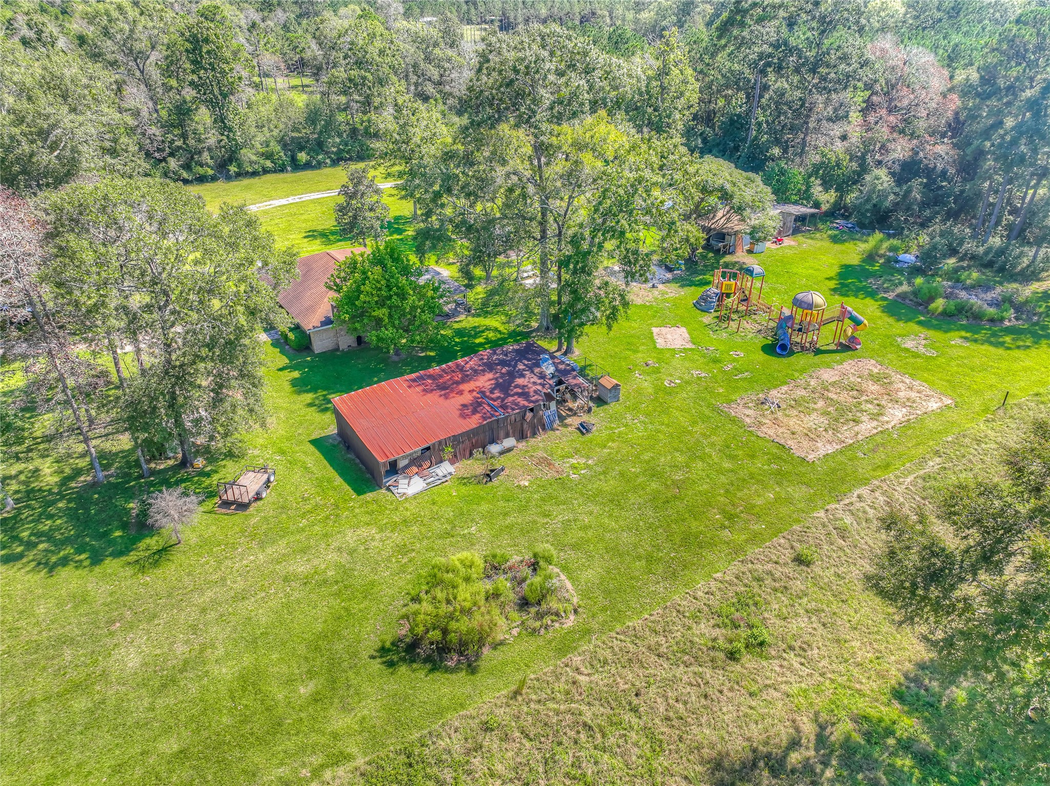 438 Bird Road Livingston, TX 77351 - Photo 21 of 37 a view of an outdoor space yard