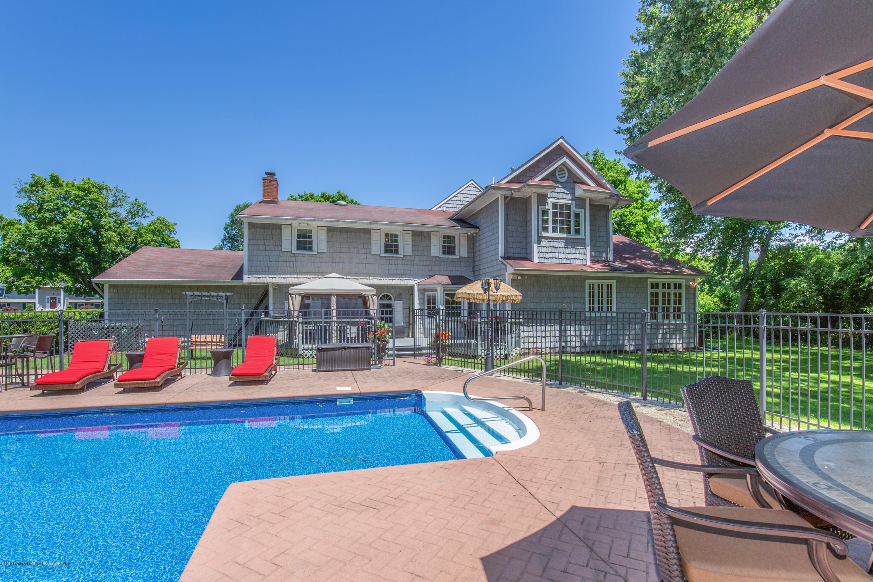 48 Wellington Road Freehold, NJ 07728 - Photo 3 of 42 Pool to House-6