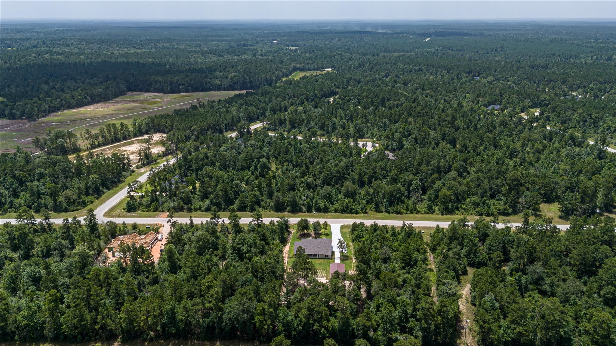 347 Iron Horse Road Willis, TX 77378 - Photo 46 of 49 Aerial view from North side