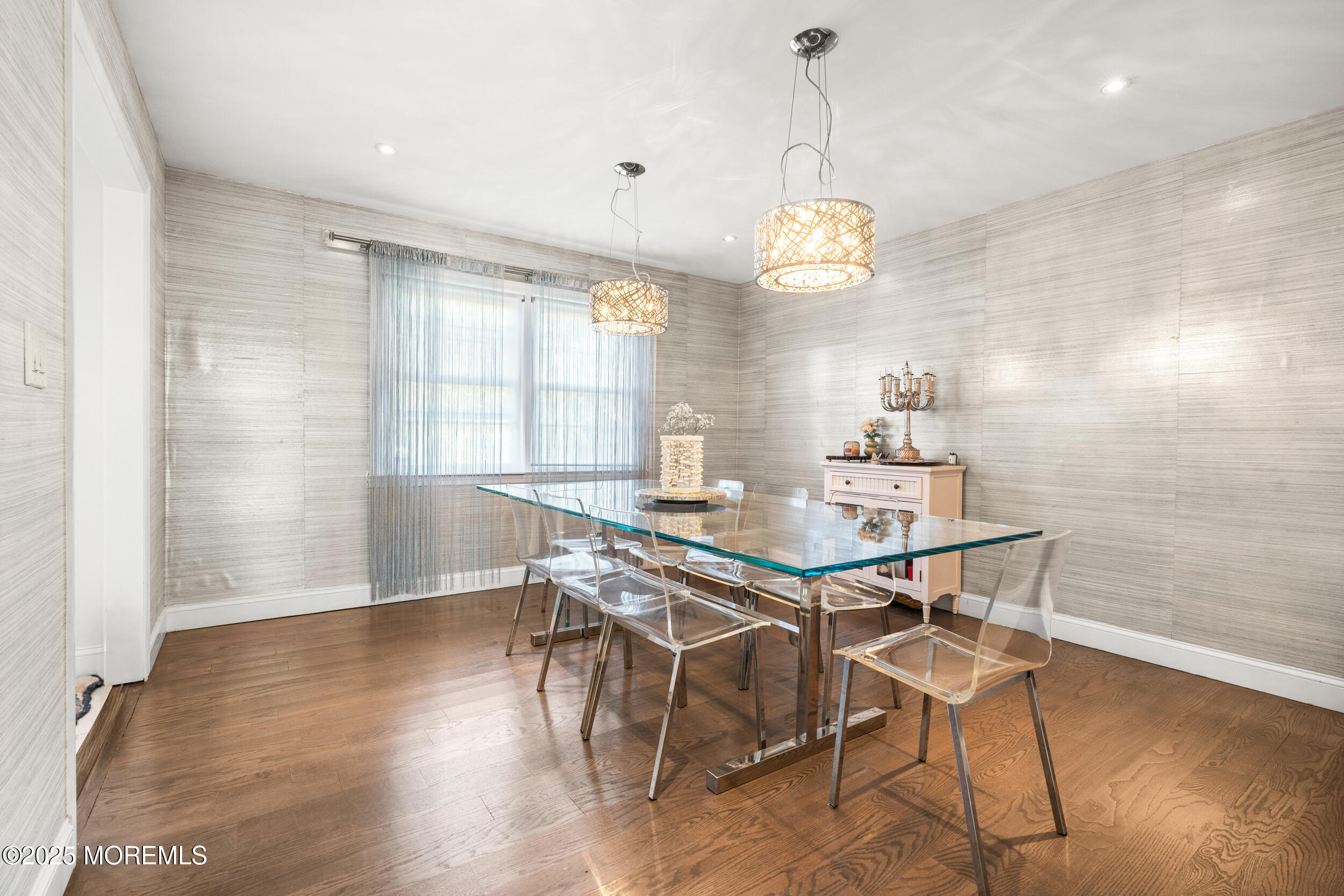 80 Cooper Avenue West Long Branch, NJ 07764 - Photo 8 of 32 a view of a dining room with furniture window and wooden floor