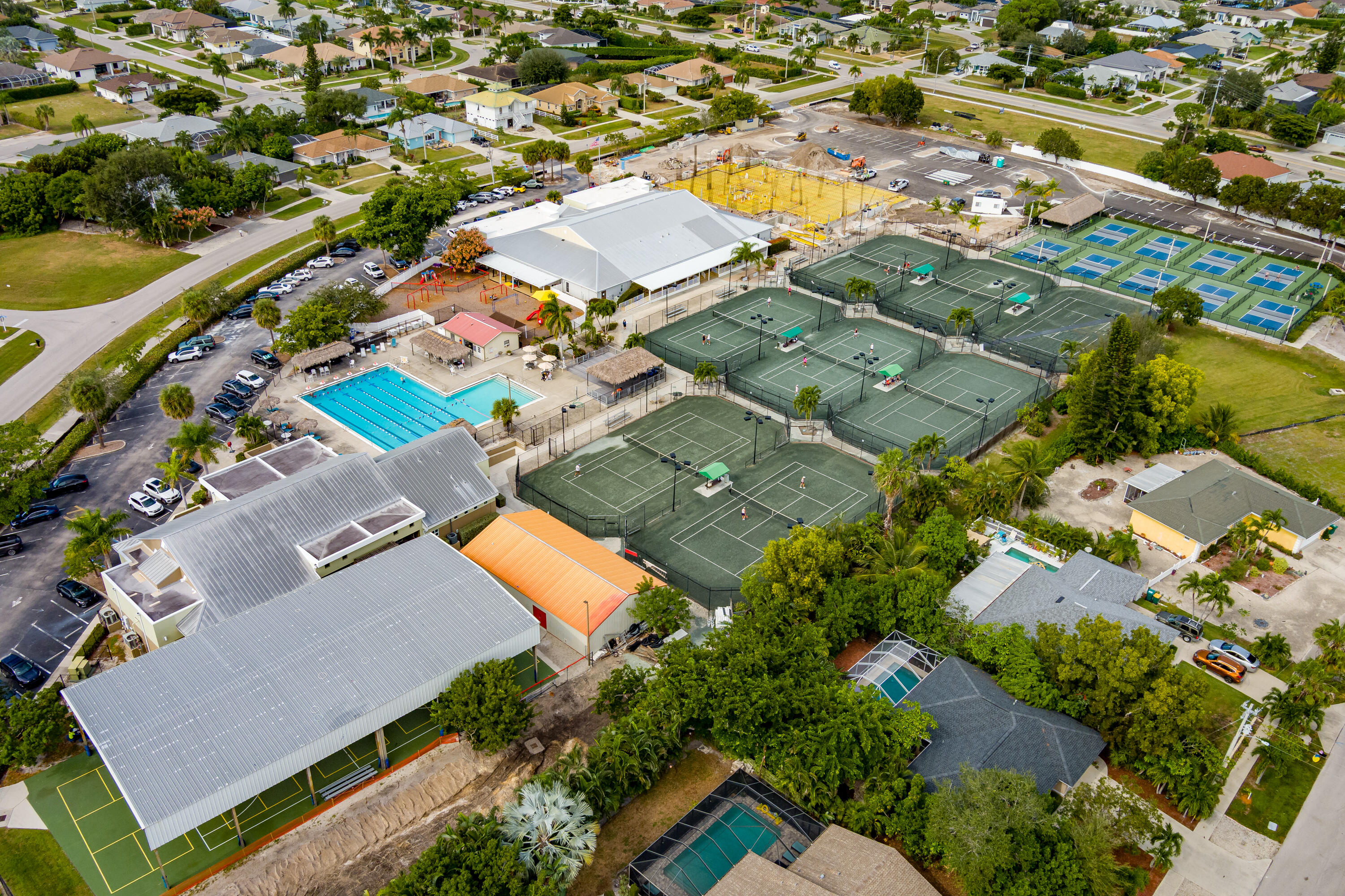 1414 Delbrook Way Marco Island, FL 34145 - Photo 10 of 21 an aerial view of residential houses with outdoor space