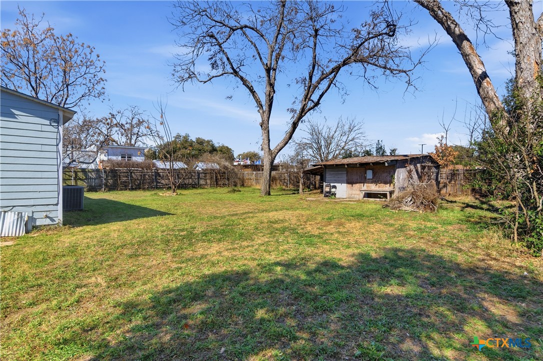 222 East Cedar Street Seguin, TX 78155 - Photo 42 of 46 a view of a house with backyard and tree