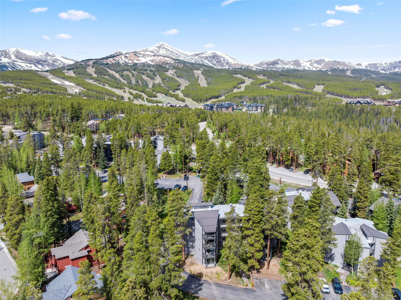 1127 Ski Hill Road, Unit 104 Breckenridge, CO 80424 - Photo 31 of 32 a view of city and mountain