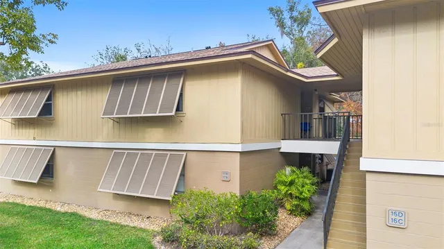 a view of a back yard of the house