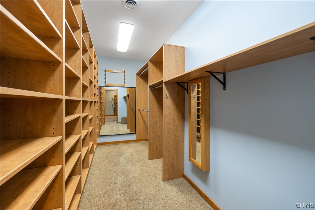 6687 Beach Road Camillus, NY 13209 - Photo 22 of 50 Primary walk in closet.