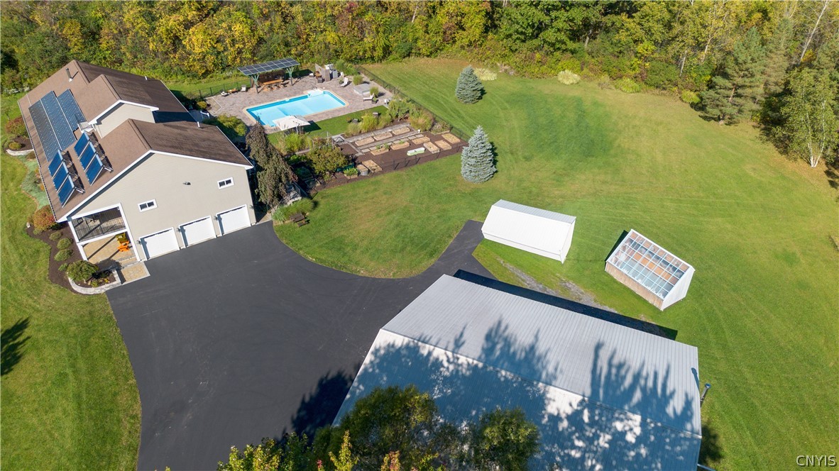 6687 Beach Road Camillus, NY 13209 - Photo 44 of 50 Headed over to the out buidings...