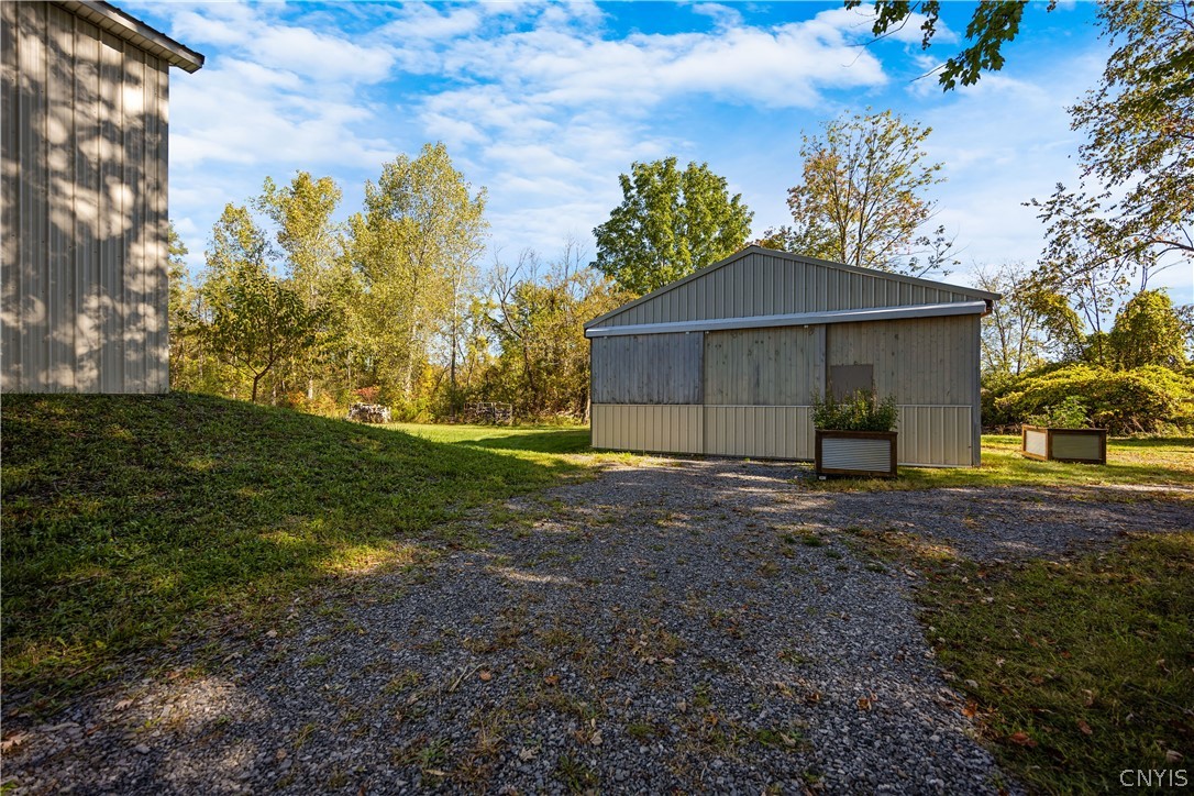 6687 Beach Road Camillus, NY 13209 - Photo 49 of 50 Barn/Pavillion...has sliding doors that open up on
