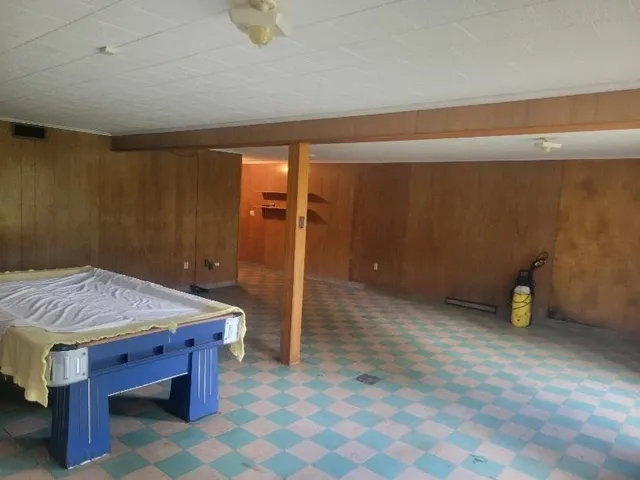 a workspace with furniture