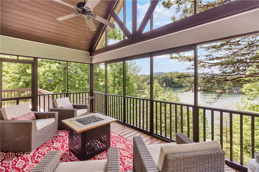 209 Highlands Way Tamassee, SC 29686 - Photo 14 of 50 Large Screened Porch