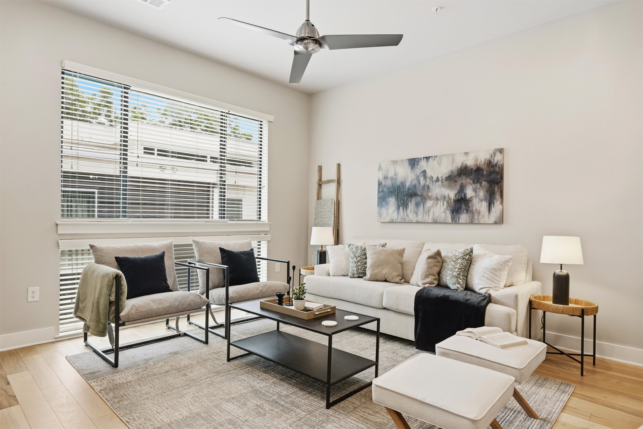 2314 Enfield Road, Unit 203 Austin, TX 78703 - Photo 14 of 37 Expansive wall space ready for your art, with a neutral palette that works with any aesthetic.
