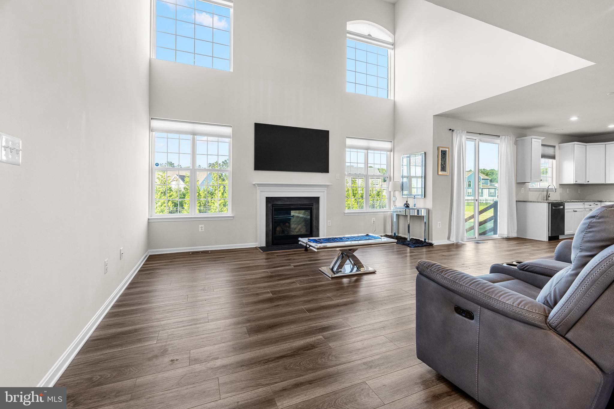 1022 Fawn Haven Walk Dover, DE 19901 - Photo 5 of 46 a living room with furniture and a fireplace