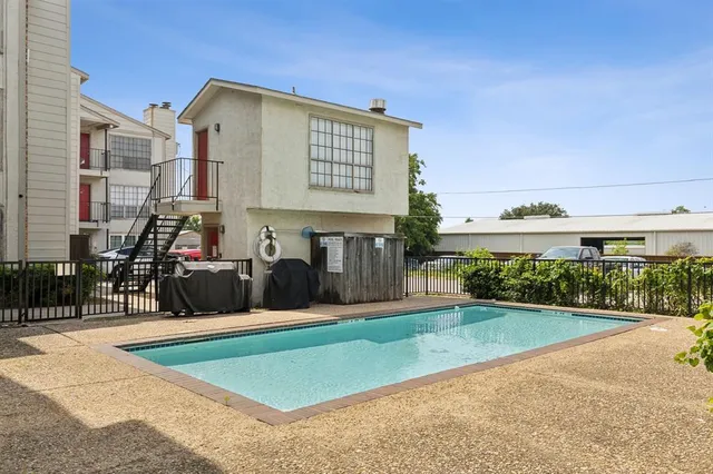 a view of a building with a outdoor space
